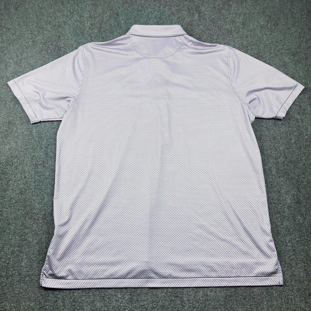 Peter Millar Summer Comfort Men 2XL Polo Shirt Caves Valley Geometric AOP - Picture 3 of 8